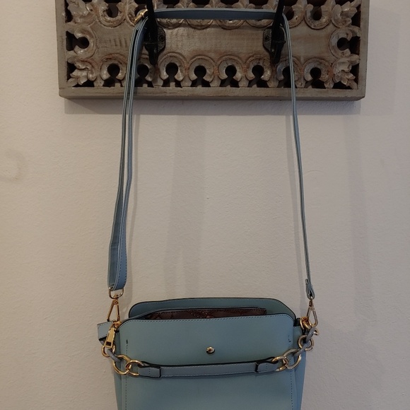 NWT Baby Blue Shoulder Bag - Picture 6 of 7